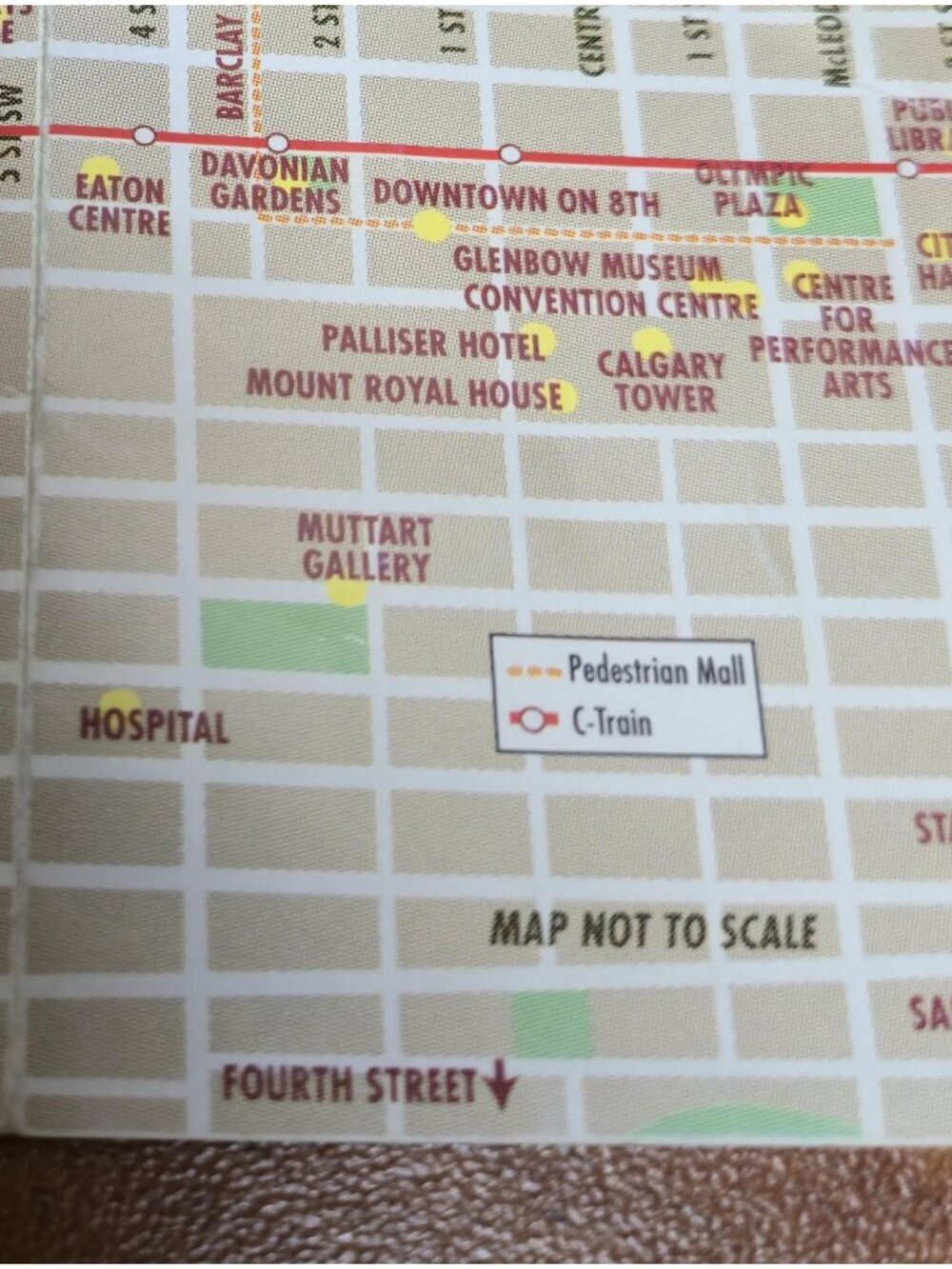 Calgary Alberta Vintage Map Bundle University of Calgary UofC 1990s YYC Lot of 4 - Picture 5 of 16
